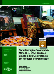 Thumbnail de Caracterização sensorial do milho BRS 015 Farináceo Branco e seu uso potencial em produtos de panificação.