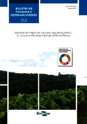 Thumbnail de Biometria de Pinhões de Araucaria angustifolia (Bertol.) O. Kuntze em Florestas Orientais do Bioma Pampa.