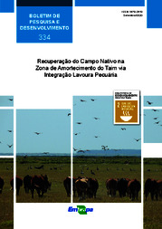 Thumbnail de Recuperação do Campo Nativo na Zona de Amortecimento do Taim via Integração Lavoura Pecuária.