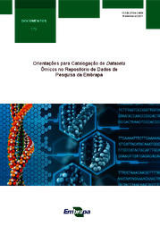 Thumbnail de Orientações para catalogação de datasets ômicos no Repositório de Dados de Pesquisa da Embrapa.