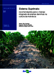Thumbnail de Sistema Suprimato: recomendações para o manejo integrado de plantas daninhas na cultura da mandioca.