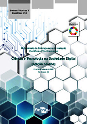 Thumbnail de Ciência e tecnologia na sociedade digital (edição on-line): anais.