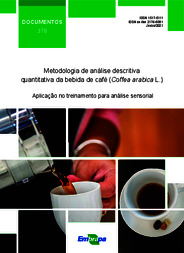 Thumbnail de Metodologia de análise descritiva quantitativa da bebida de café (Coffea arabica L.): aplicação no treinamento para análise sensorial.
