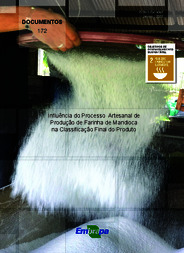 Thumbnail de Influência do processo artesanal de produção de farinha de mandioca na classificação final do produto.