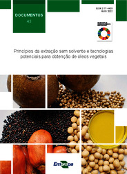 Thumbnail de Princípios da extração sem solvente e tecnologias potenciais para obtenção de óleos vegetais.