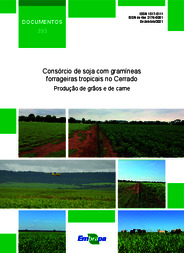 Thumbnail de Consórcio de soja com gramíneas forrageiras no Cerrado.