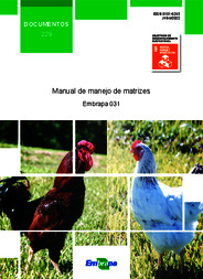 Thumbnail de Manual de manejo de matrizes Embrapa 031.