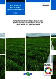 Thumbnail de Comportamento ecofisiológico de cultivares de arroz sobre Sulco-camalhão Residual em Terras Baixas de Clima Temperado.