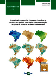 Thumbnail de Importância e potencial de mapas de atributos do solo em apoio à formulação e implementação de políticas públicas no Brasil: uma revisão.