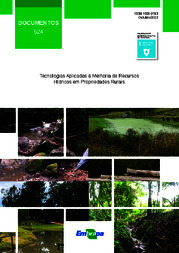 Thumbnail de Tecnologias aplicadas à melhoria de recursos hídricos em propriedades rurais.