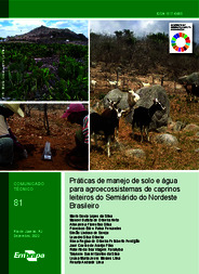 Thumbnail de Práticas de manejo de solo e água para agroecossistemas de caprinos leiteiros do Semiárido do Nordeste brasileiro.