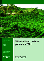 Thumbnail de Vitivinicultura brasileira: panorama 2021.