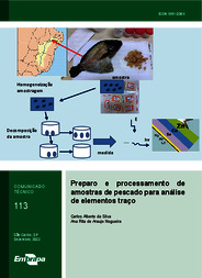 Thumbnail de Preparo e processamento de amostras de pescado para análise de elementos traço.