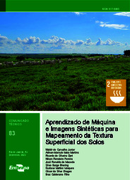 Thumbnail de Aprendizado de máquina e imagens sintéticas para mapeamento da textura superficial dos solos.