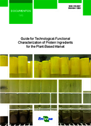 Thumbnail de Guide for technological functional characterization of protein ingredients for the plant-based market.