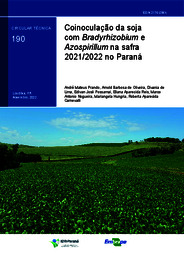 Thumbnail de Coinoculação da soja com Bradyrhizobium e Azospirillum na safra 2021/2022 no Paraná.