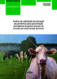 Thumbnail de Análise da viabilidade da utilização de polinômios para aproximação da trajetória de ganho de peso de bovinos de corte na fase de recria.