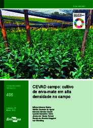 Thumbnail de CEVAD campo: cultivo de erva-mate em alta densidade no campo.
