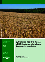 Thumbnail de Cultivares de trigo BRS Jacana e BRS Coleiro: características e desempenho agronômico.