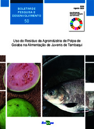 Thumbnail de Uso do resíduo da agroindústria de polpa de goiaba na alimentação de juvenis de tambaqui.