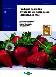 Thumbnail de Produção de mudas envasadas de morangueiro BRS DC25 (Fênix).