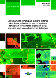 Thumbnail de Sensoriamento remoto para avaliar o histórico de culturas, cobertura do solo com palha e tempo sem revolvimento do solo em áreas agrícolas, para uso no Zarc Níveis de Manejo.