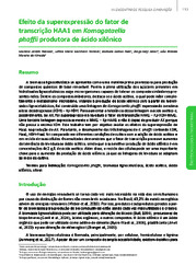 Thumbnail de Efeito da superexpressão do fator de transcrição HAA1 em Komagataella phaffii produtora de ácido xilônico.