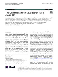 Thumbnail de The one health high-level expert panel (OHHLEP).