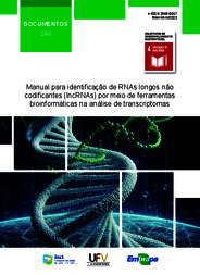 Thumbnail de Manual para identificação de RNAs longos não codificantes (lncRNAs) por meio de ferramentas bioinformáticas na análise de transcriptomas.