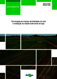 Thumbnail de Tecnologias de manejo da fertilidade do solo e avaliação do estado nutricional da soja.
