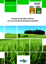 Thumbnail de Programa Trigo Baixo Carbono: um novo conceito de produção sustentável.