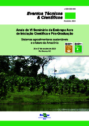 Thumbnail de Sistemas agroalimentares sustentáveis e o futuro da Amazônia: anais.