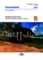 Thumbnail de Pecuária de cria no Acre: infraestrutura produtiva e gestão da propriedade.