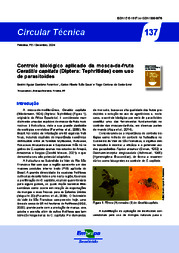 Thumbnail de Controle biológico aplicado da mosca-da-fruta Ceratitis capitata (Diptera: Tephritidae) com uso de parasitoides.