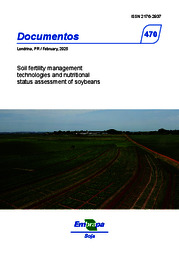 Thumbnail de Soil fertility management technologies and nutritional status assessment of soybeans.