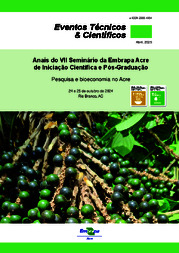 Thumbnail de Pesquisa e bioeconomia no Acre: anais [...].