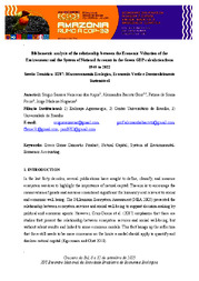 Thumbnail de Bibliometric analysis of the relationship between the Economic Valuation of the Environment and the System of National Accounts in the Green GDP calculation from 1945 to 2022.