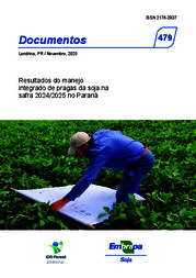 Thumbnail de Resultados do manejo integrado de pragas da soja na safra 2024/2025 no Paraná.