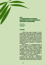 Thumbnail de II. Transformações nos Sistemas Agroalimentares para um Brasil Justo, Sustentável e Desenvolvido.