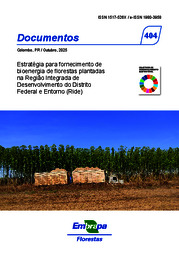 Thumbnail de Estratégia para fornecimento de bioenergia de florestas plantadas na Região Integrada de Desenvolvimento do Distrito Federal e Entorno (Ride).
