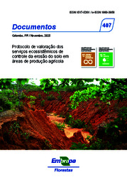 Thumbnail de Protocolo de valoração dos serviços ecossistêmicos de controle da erosão do solo em áreas de produção agrícola.