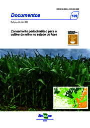 Thumbnail de Zoneamento pedoclimático para o cultivo do milho no estado do Acre.