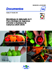 Thumbnail de Metodologia de elaboração do II Plano Municipal de Segurança Alimentar e Nutricional de Campinas (2026–2029).