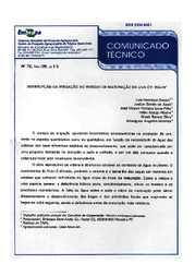 Thumbnail de Interrupção da irrigação no período de maturação da uva cv. Itália.
