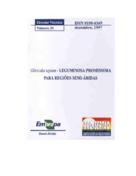 Thumbnail de Gliricidia sepium: leguminosa promissora para regiões semi-áridas.