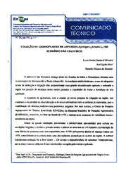 Thumbnail de Coleção de germoplasma de aspargo (Asparagus officinalis L.) no Submédio São Francisco.
