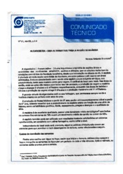 Thumbnail de Algarobeira: uma alternativa para a região Semi-Árida.