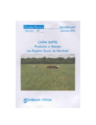 Thumbnail de Capim buffel: produção e manejo nas regiões secas do Nordeste.