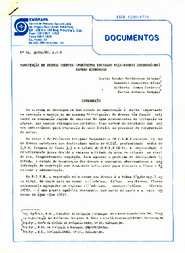 Thumbnail de Manutenção de drenos abertos (perímetro irrigado Vaza-Barris Cocorobó-BA): estudo econômico.