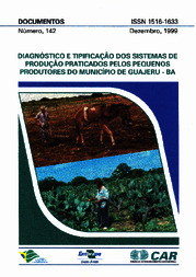 Thumbnail de Diagnóstico e tipificação dos sistemas de produção praticados pelos pequenos produtores do município de Guajeru-BA.